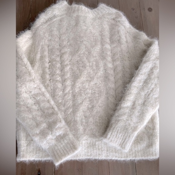 ISABEL MARANT Thomas cable-knit jumper NWT M - Picture 8 of 9